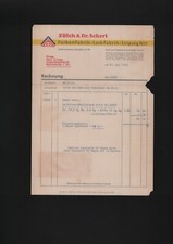 Leipzig rechnung 1938 gebraucht kaufen  Leipzig