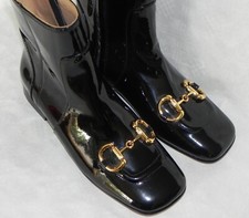 Gucci stiefeletten lackleder gebraucht kaufen  Allersberg