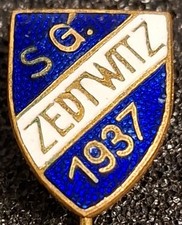 Zedtwitz fußball anstecknadel gebraucht kaufen  Hamburg