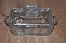 Vintage glass butter for sale  GUILDFORD