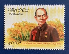 Usado, Vietnã 2020 Luong Dinh Cua selo agrícola agrônomo perfeito estado, sem marca de charneira, sem marca de charneira, NH 1124 comprar usado  Enviando para Brazil