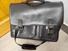 Aktentasche schwarz echt gebraucht kaufen  Nauen