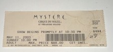 Mystere cirque soleil for sale  Minneapolis