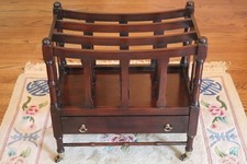 Antique mahogany canterbury for sale  Saint Louis
