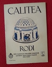 PUBLICACION ITALIA ITALY ENIT CALITEA RODI RODAS RHODES GOVERNO DELLE ISOLE EGEO comprar usado  Enviando para Brazil