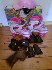 Fila rollschuhe verstellbar gebraucht kaufen  Rathenow-Umland