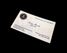 Cartão de visita BONES Agent Booth suporte de TV original (35-1287) comprar usado  Enviando para Brazil