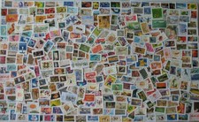Lot 2100 timbres d'occasion  Ronchin