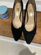 Gabor black suede for sale  CHIPPING NORTON