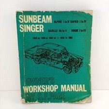 Sunbeam alpine singer for sale  WIDNES