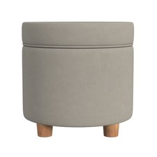 Round storage ottoman for sale  USA