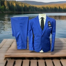 Mens blue tailored for sale  SANDWICH