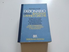 Renzo tosi dizionario usato  Loreto