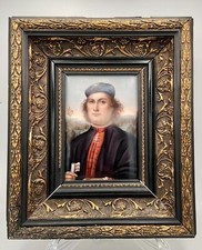Antique austrian painted for sale  New York