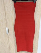 Missguided red bandage for sale  BOGNOR REGIS