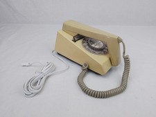 Teléfono fijo GPO Rotary Trim crema años 70 retro vintage - PROBADO segunda mano  Embacar hacia Mexico
