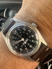 Używany, Hamilton Khaki Vintage Watch Cal. Eta 2801-2 Diametro 33mm na sprzedaż  Wysyłka do Poland