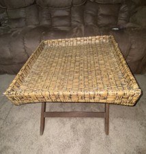 Vintage rattan serving for sale  Tyler