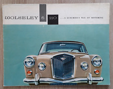 Wolseley 110 saloon for sale  BOURNE