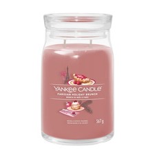 Jarro grande Yankee Candle Signature Parisian Holiday Brunch rosa 567g comprar usado  Enviando para Brazil