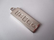 Sterling silver ingot for sale  MATLOCK