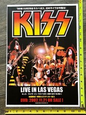 Pôster KISS CustomMade Live In Las Vegas DVD lançamento Japão japonês vintage beijo comprar usado  Enviando para Brazil