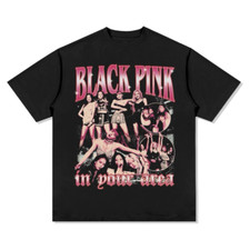 Camiseta Blackpink Bootleg, Camiseta Kpop Vintage Unissex Todos os Tamanhos P-4XL, usado comprar usado Camiseta Blackpink Bootleg, Camiseta Kpop Vintage Unissex Todos os Tamanhos P-4XL, usado comprar usado  Enviando para Brazil