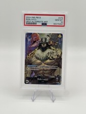 Black Label!  500 Years In the Future Rob Lucci Alt Art OP07-079 Leader PSA 10., usado comprar usado  Enviando para Brazil