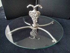 Plateau fromage verre d'occasion  Rivery