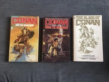 X3 ACE BOOKS CONAN THE MERCENARY 1981, THE SORCERER 1979 BLADE CONAN 1979 comprar usado  Enviando para Brazil