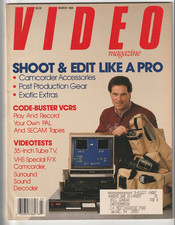 Video magazine 1989 for sale  Windham