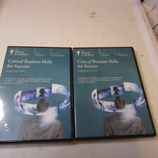 Great Courses Critical Business Skills For Success 10 DVD set  No Book  Free Shi comprar usado  Enviando para Brazil