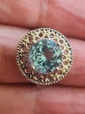 Silver blue topaz for sale  BIRMINGHAM