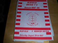 Blofield united norwich d'occasion  Expédié en France