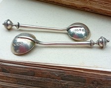 Pair solid silver for sale  WOKINGHAM