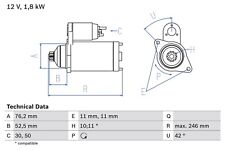 Bosch anlasser starter gebraucht kaufen  Oberlungwitz