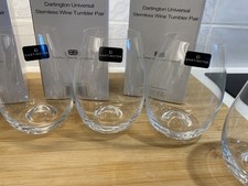 Dartington stemless wine for sale  BRISTOL