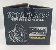 Subwoofer Ground Zero Hydrogen GZHW 20XSPL - D2 Yellow Edition - 8" 20cm - Baixo comprar usado  Enviando para Brazil