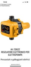 Watertech presscontrol regolat usato  Villafranca Sicula