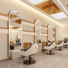 Konsola konsoleta fryzjerska barberska lustro fryzjerskie 200x80 LED PRO na sprzedaż  PL