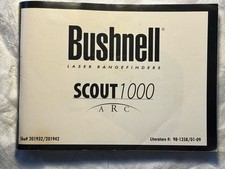 Bushnell scout 1000 for sale  Kansas City