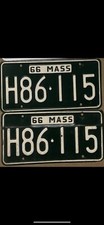 1966 massachusetts license for sale  Walpole