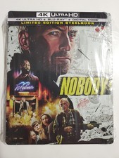 NOBODY STEELBOOK 4K + BLU-RAY NO DIGITAL, LOT D4, comprar usado NOBODY STEELBOOK 4K + BLU-RAY NO DIGITAL, LOT D4, comprar usado  Enviando para Brazil