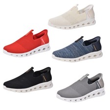 Sapatos masculinos de caminhada slip on mãos livres sapatos casuais trabalho escritório calçados tênis comprar usado  Enviando para Brazil