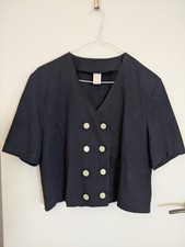 Veste noire vintage d'occasion  Boulogne-Billancourt