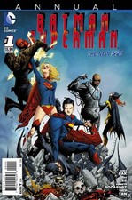 Batman superman annual for sale  UK