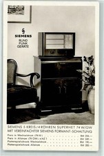 13246635 - Siemens Radio Rundfunkgeraete AK Werbung comprar usado 13246635 - Siemens Radio Rundfunkgeraete AK Werbung comprar usado  Enviando para Brazil