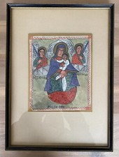 Ethiopian painting madonna for sale  La Jolla