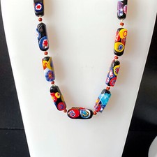Murano vintage collana usato  Genova