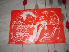 Franquin poster gaston d'occasion  Paris XVIII